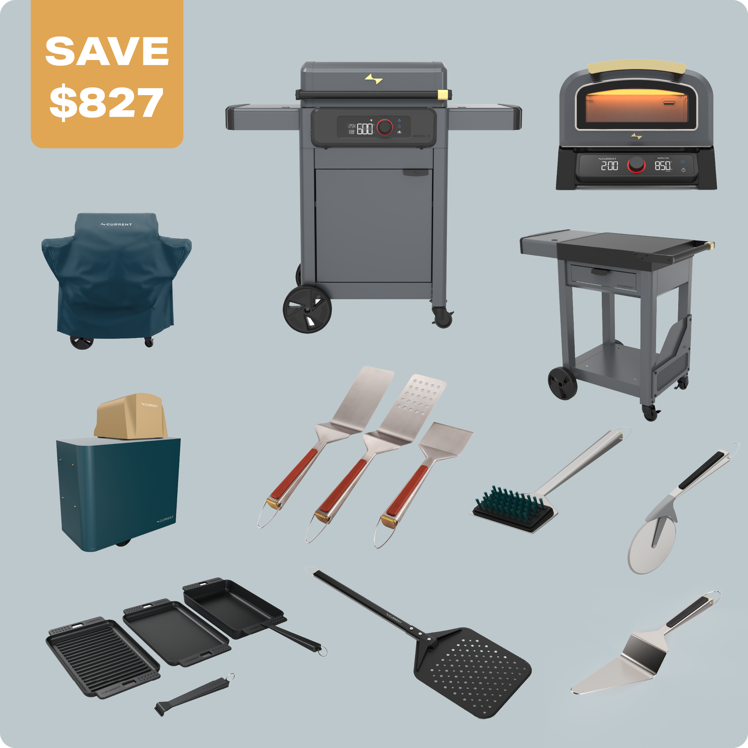 Ultimate Griddle & Pizza Oven Bundle